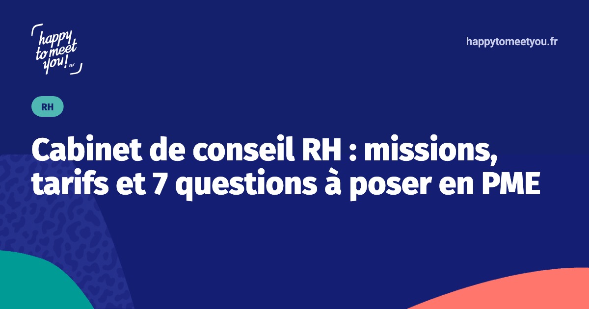 Visuel de l'article Happy to meet you